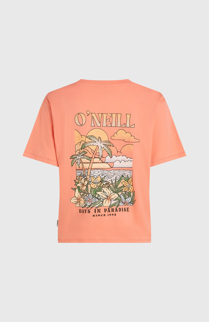 T-shirt O'Neill Boxy Back-Print | Funky Peach