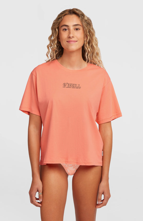 T-shirt O'Neill Boxy Back-Print | Funky Peach