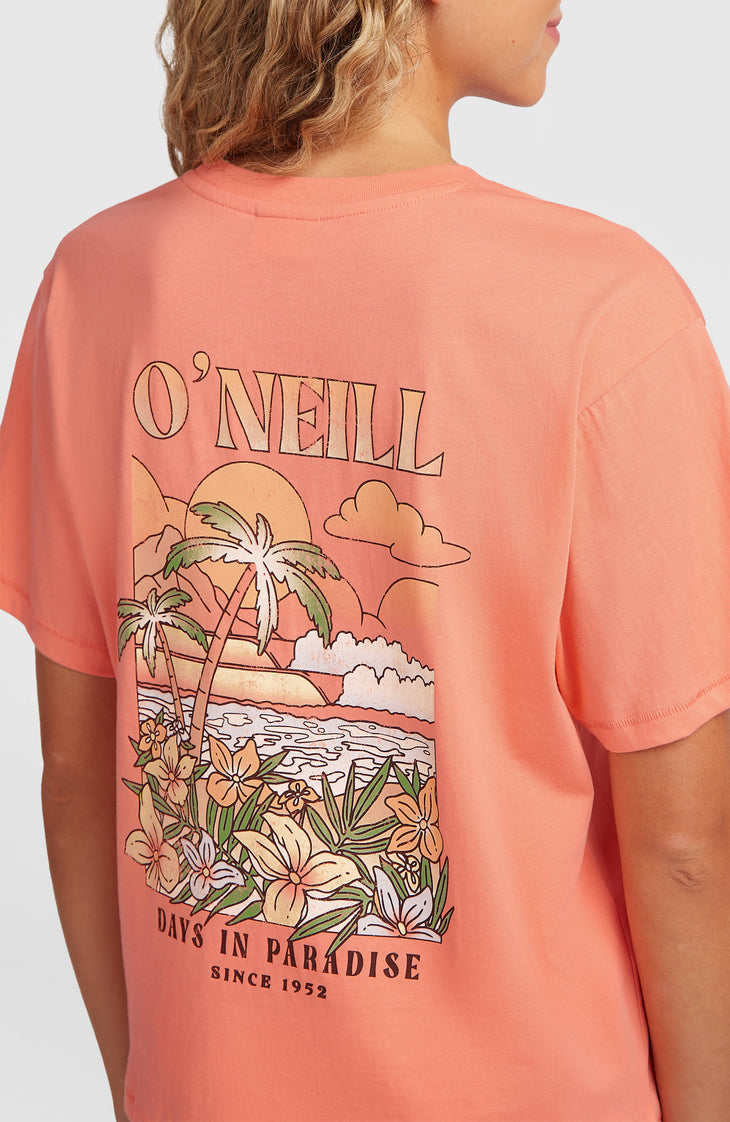 T-shirt O'Neill Boxy Back-Print | Funky Peach