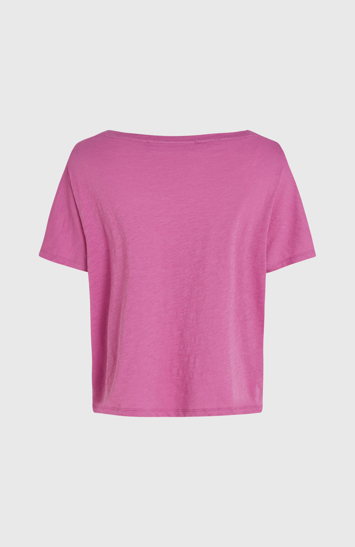 T-shirt Essentials O'Neill Script Scoop Neck | Electric Fuschia