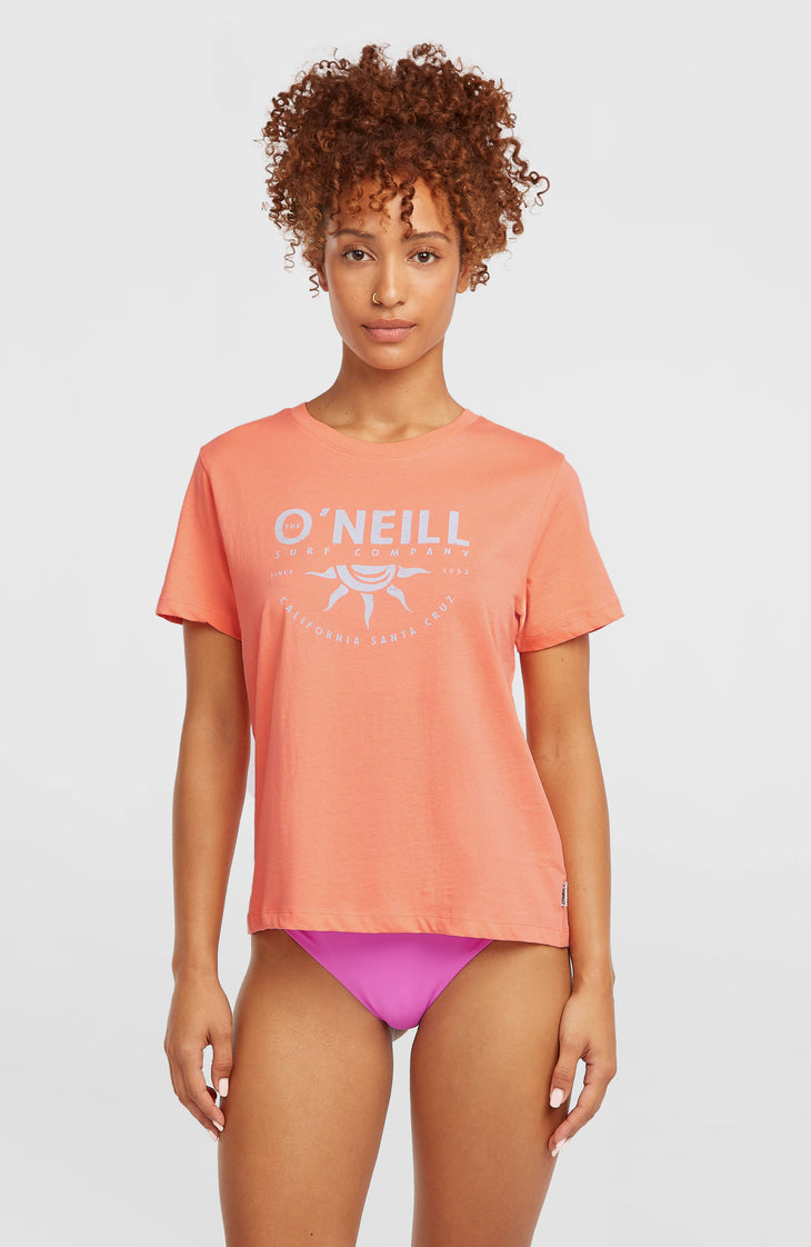 T-shirt Front Print | Funky Peach