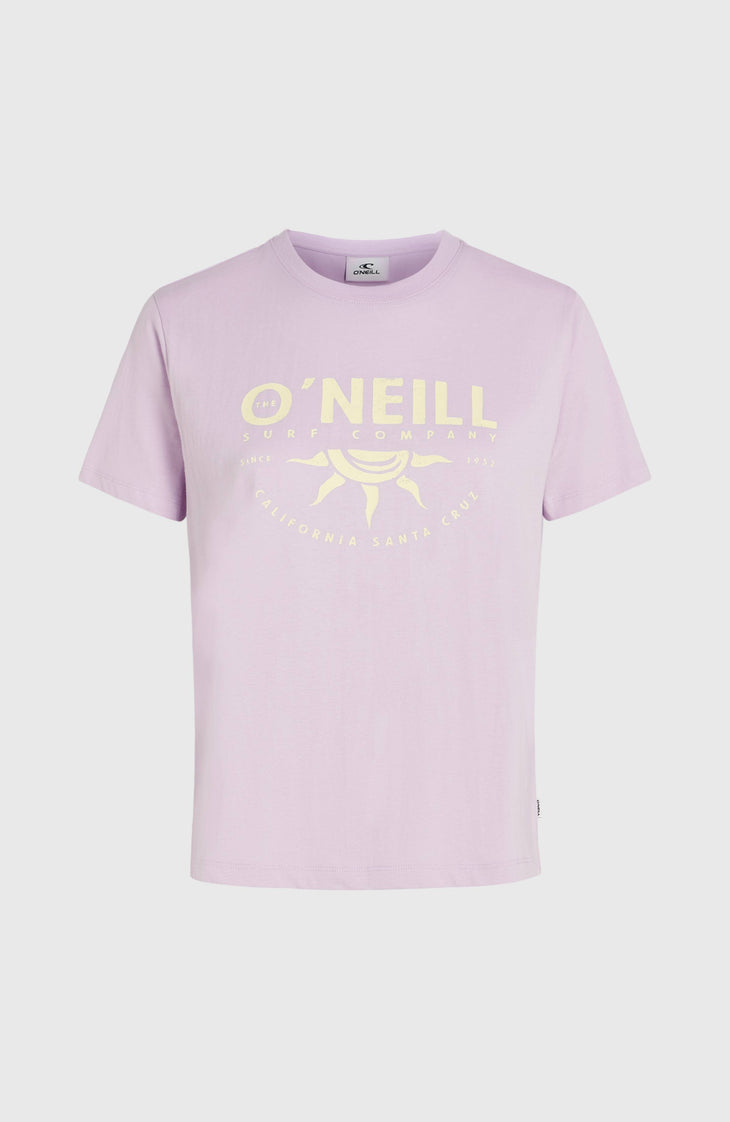 T-shirt Front Print | Pale Lavender