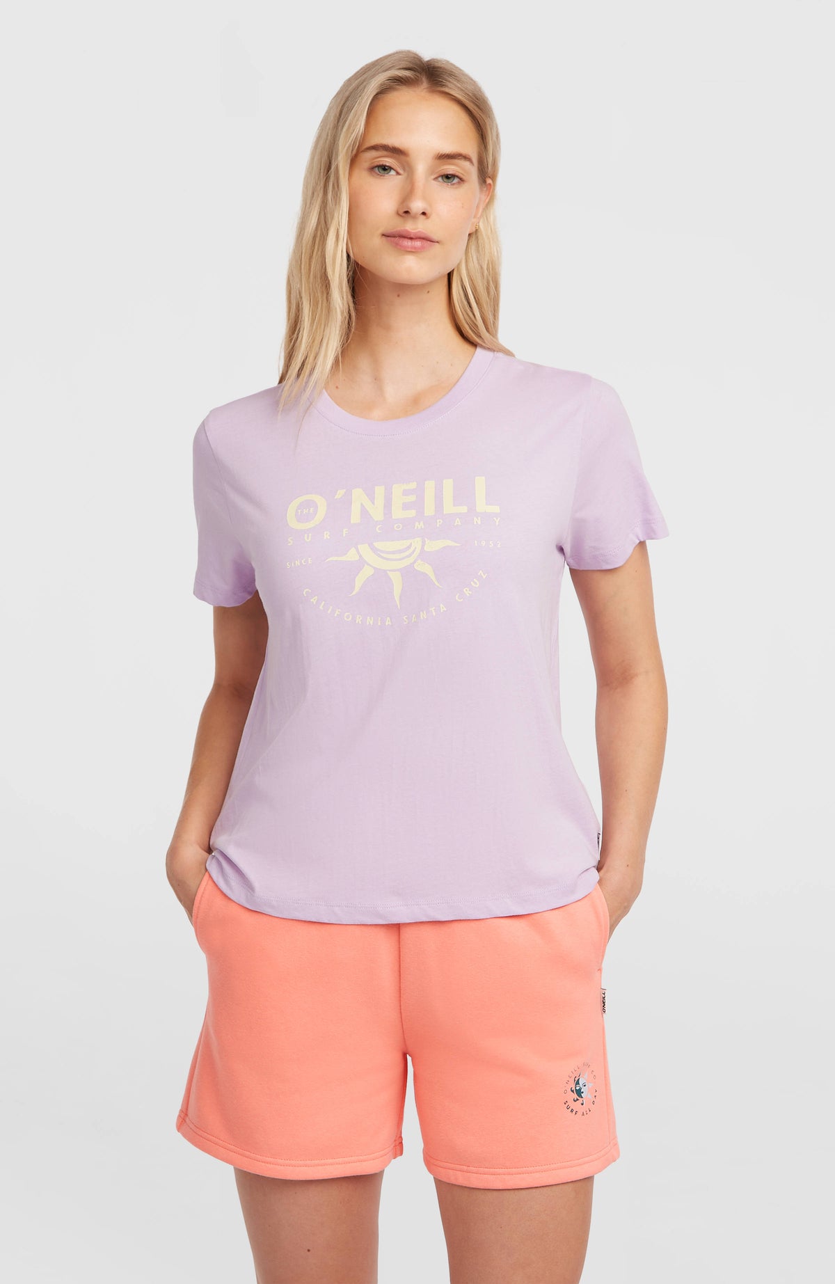 T-shirt Front Print | Pale Lavender