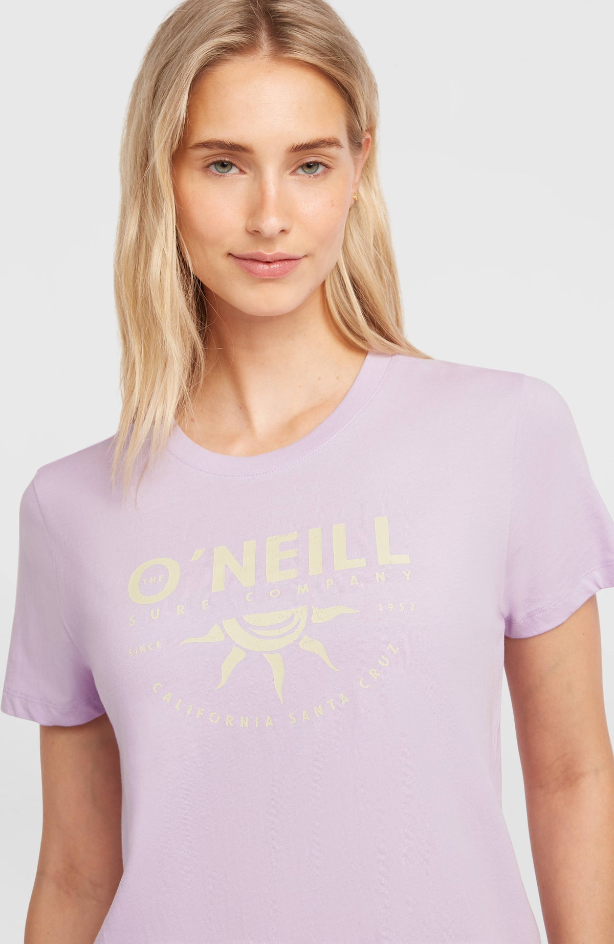 T-shirt Front Print | Pale Lavender