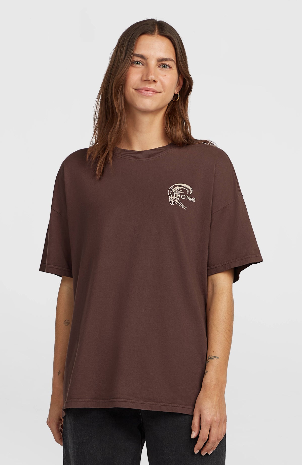 T-shirt O'Riginals Back-Print | Purple Gray