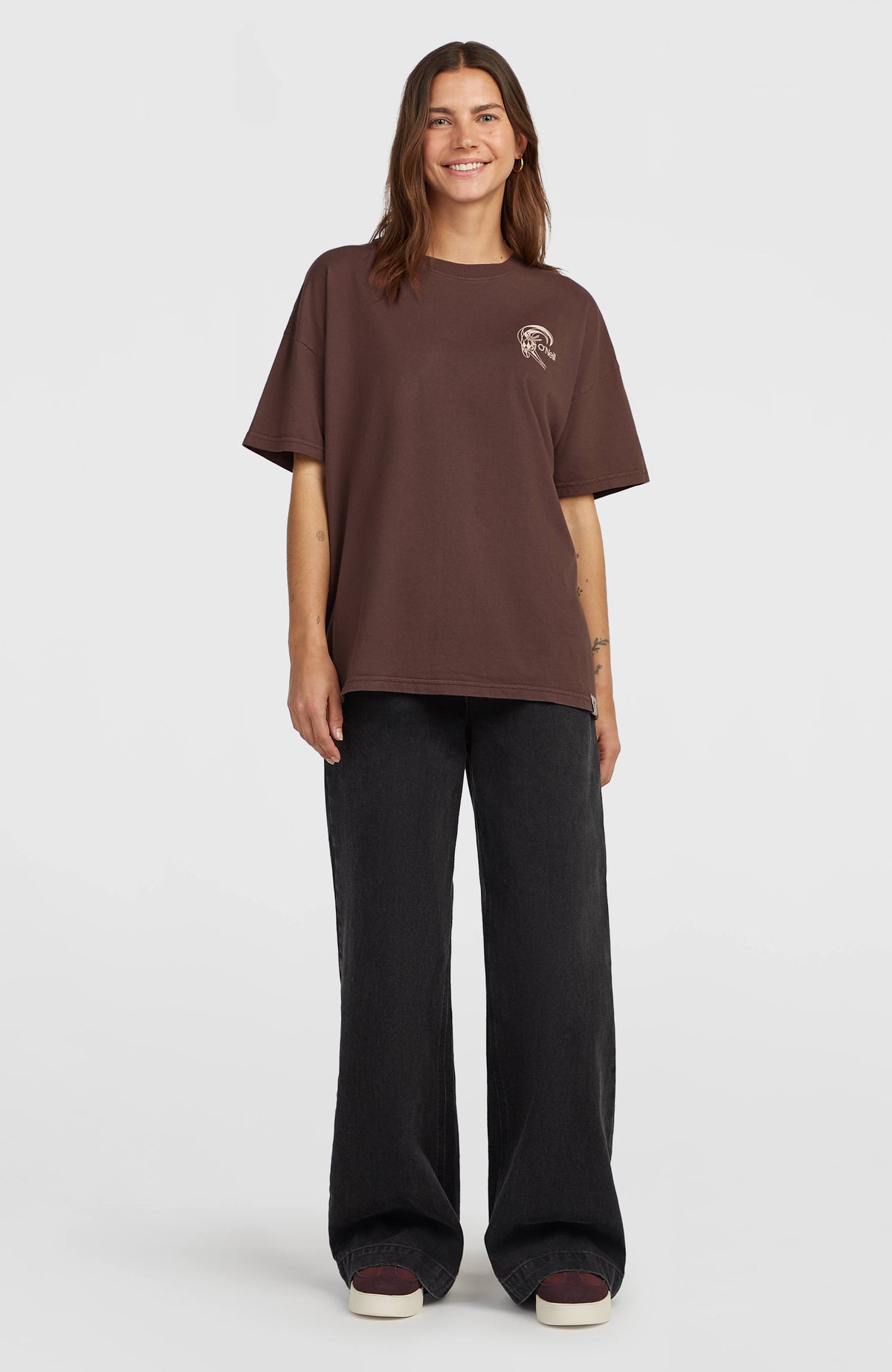 T-shirt O'Riginals Back-Print | Purple Gray