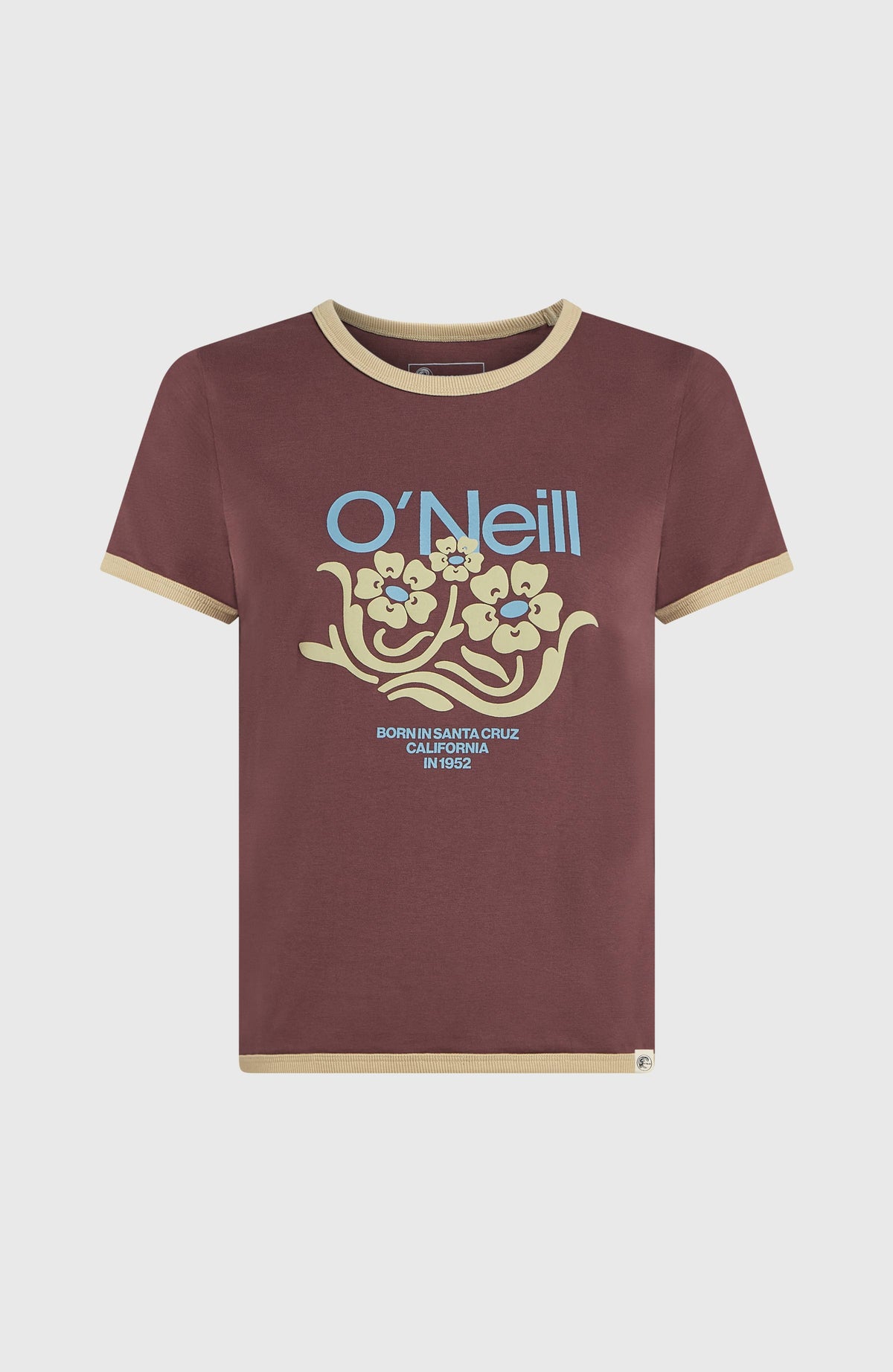 T-shirt O'Riginals Front-Print | Purple Gray