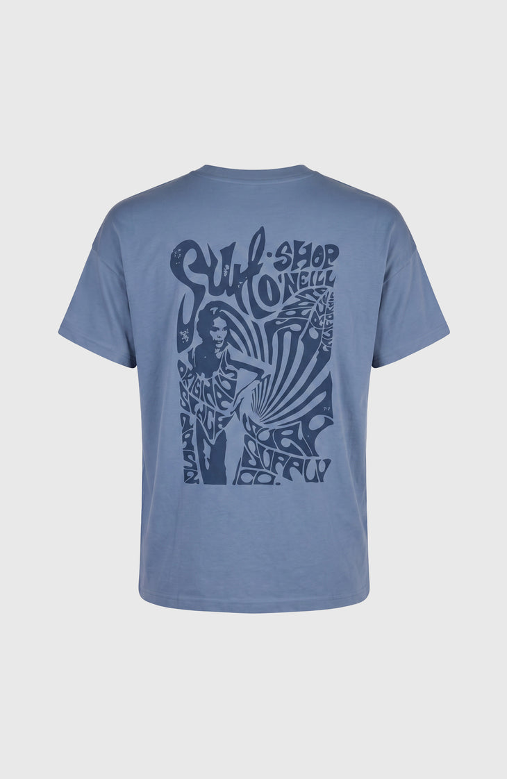 O'RIGINALS BACK PRINT T-SHIRT | Mozart Blue