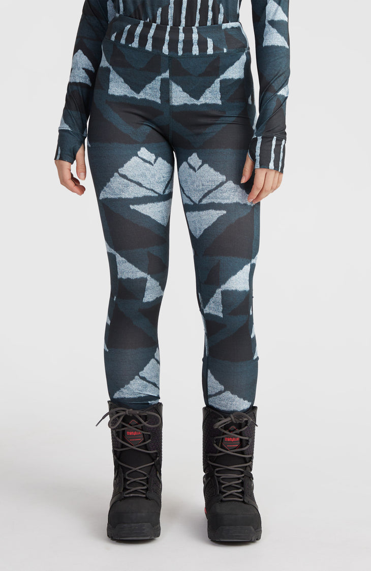 Bas thermique | Blue Triangle Ikat