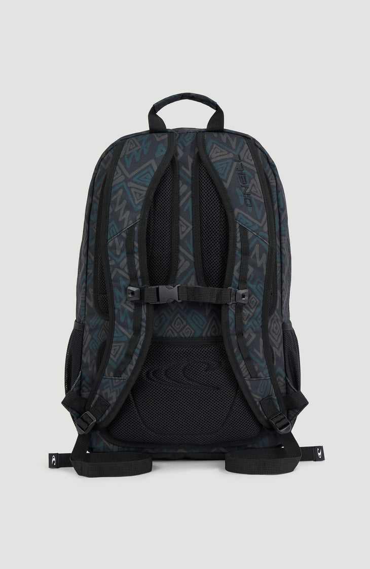 Sac à dos Boarder | Black Retro Ikat