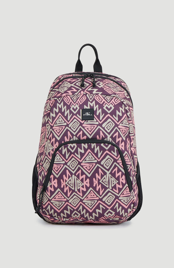 Sac à dos Wedge | Purple Retro Ikat