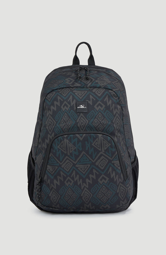 Sac à dos Wedge | Black Retro Ikat