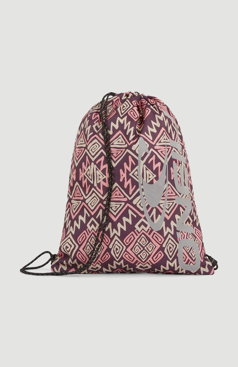 Sac de sport | Purple Retro Ikat