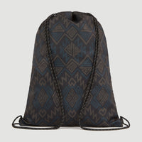 Sac de sport | Black Retro Ikat