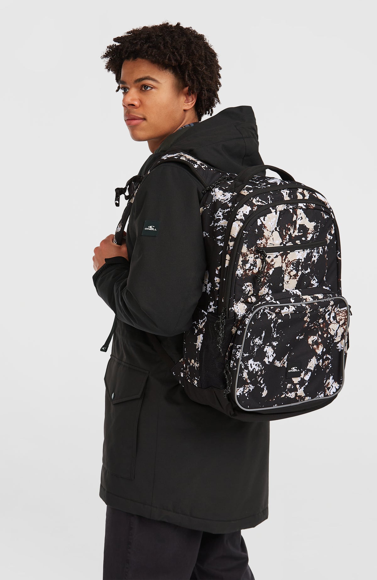 Sac à dos President | Black/Beige Quarry