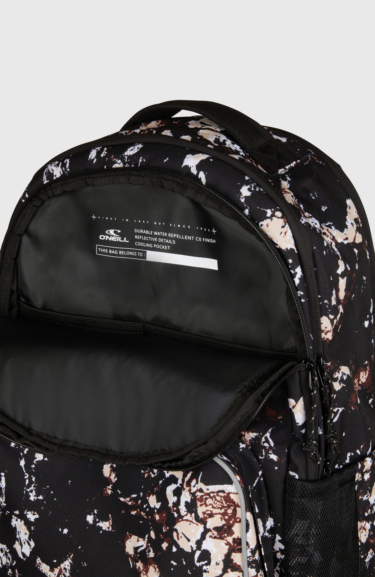 Sac à dos President | Black/Beige Quarry
