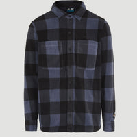 Chemise Superfleece | Blue Utility Check