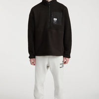Polaire demi-zip Surf Heroes | Black Out