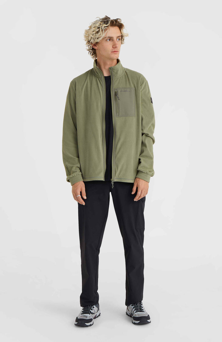 Polaire Utility Light Polartec 100 | Deep Lichen Green