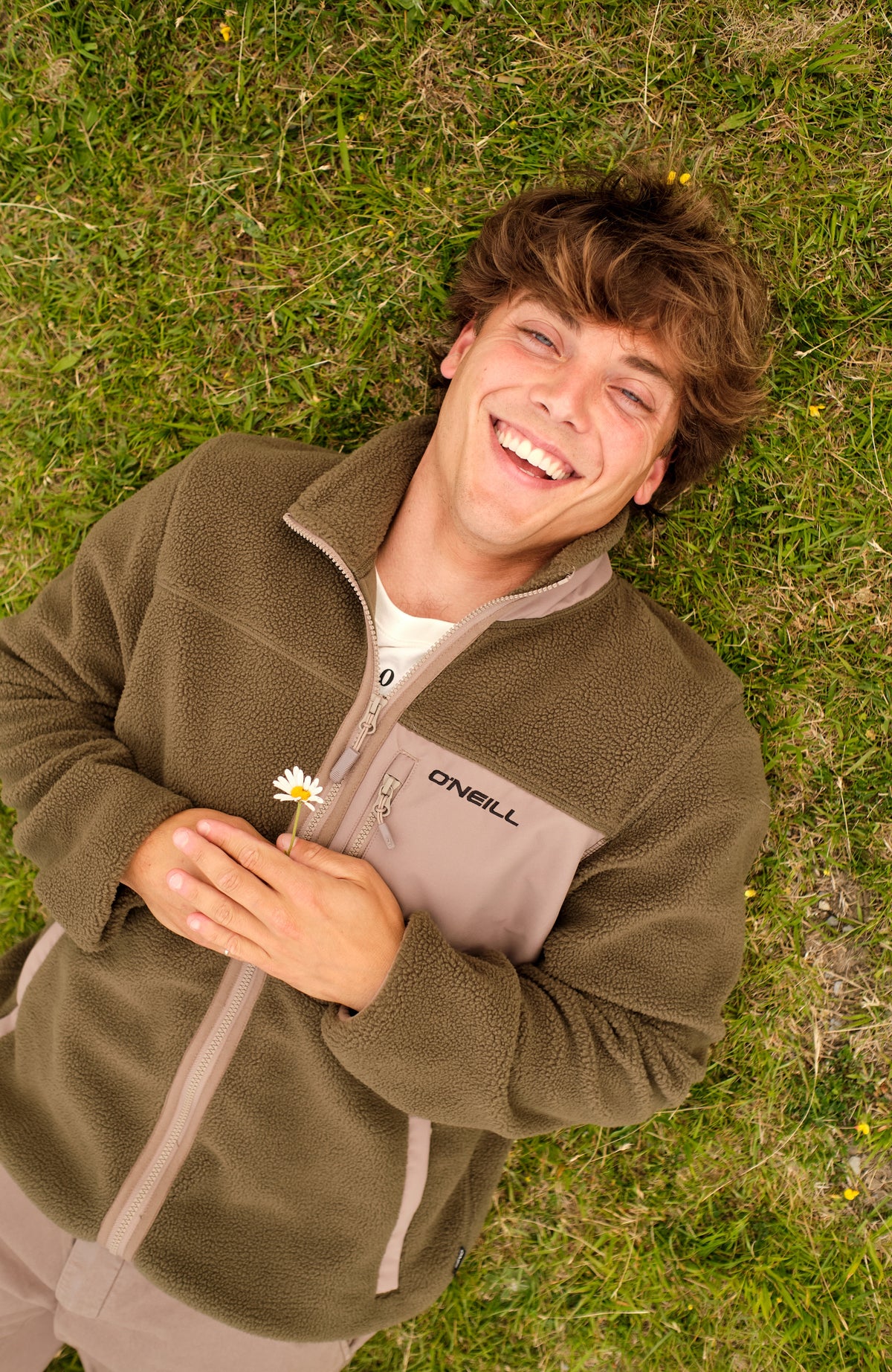 Polaire à poils longs et zip intégral | Forest Night