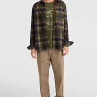 Chemise Superfleece | Green Check Small