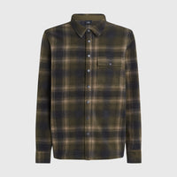 Chemise Superfleece | Green Check Small