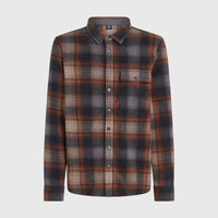 Chemise Superfleece | Grey Check Small