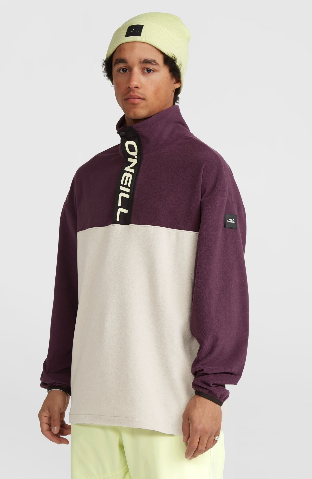 Polaire O'Riginals Polartec® 100 | Aubergine Colour Block
