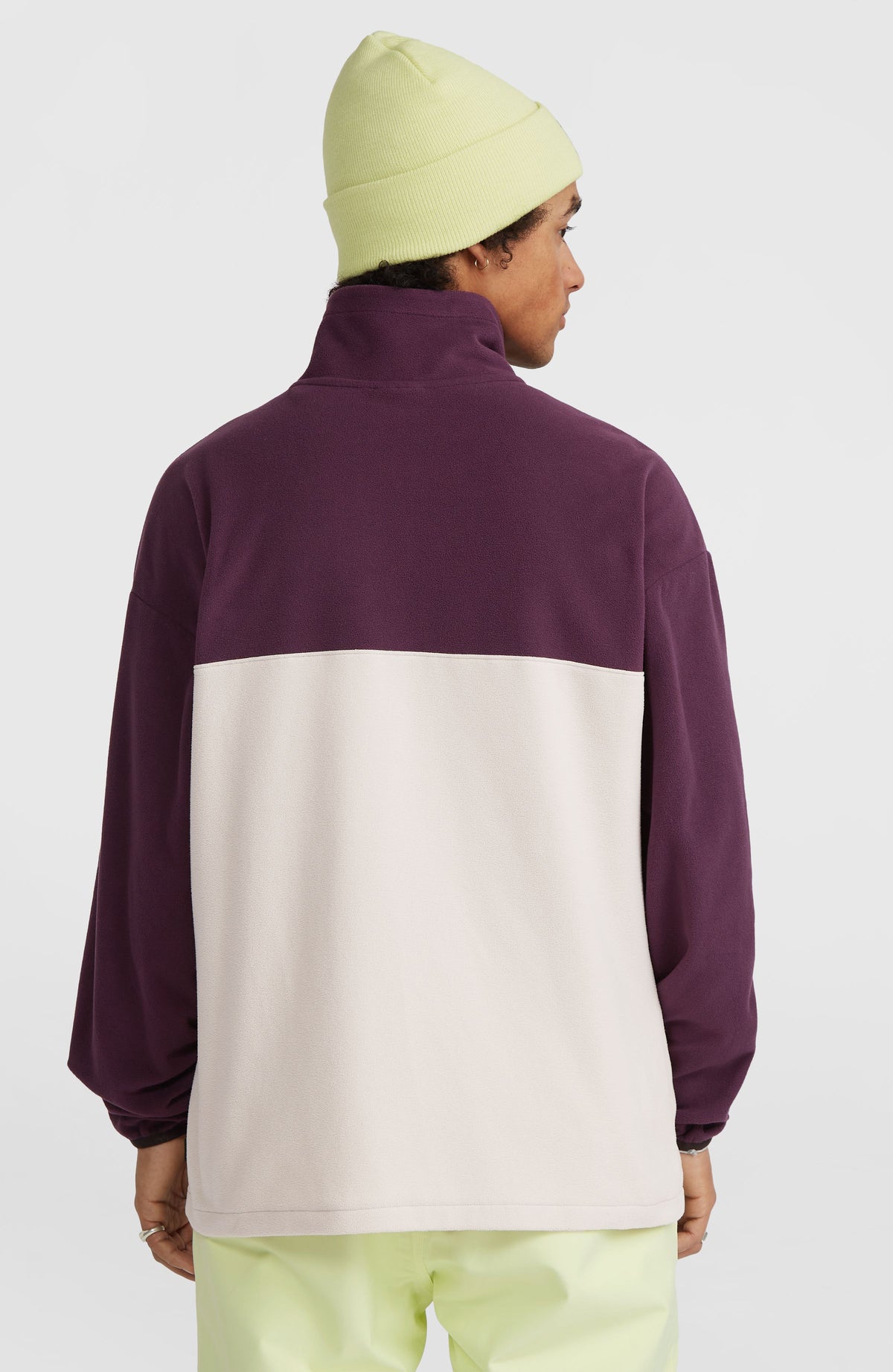 Polaire O'Riginals Polartec® 100 | Aubergine Colour Block