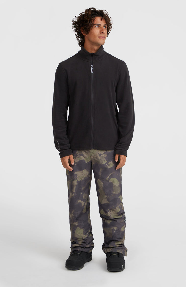 Polaire Jack's Polartec® 100 à zip intégral | Black Out