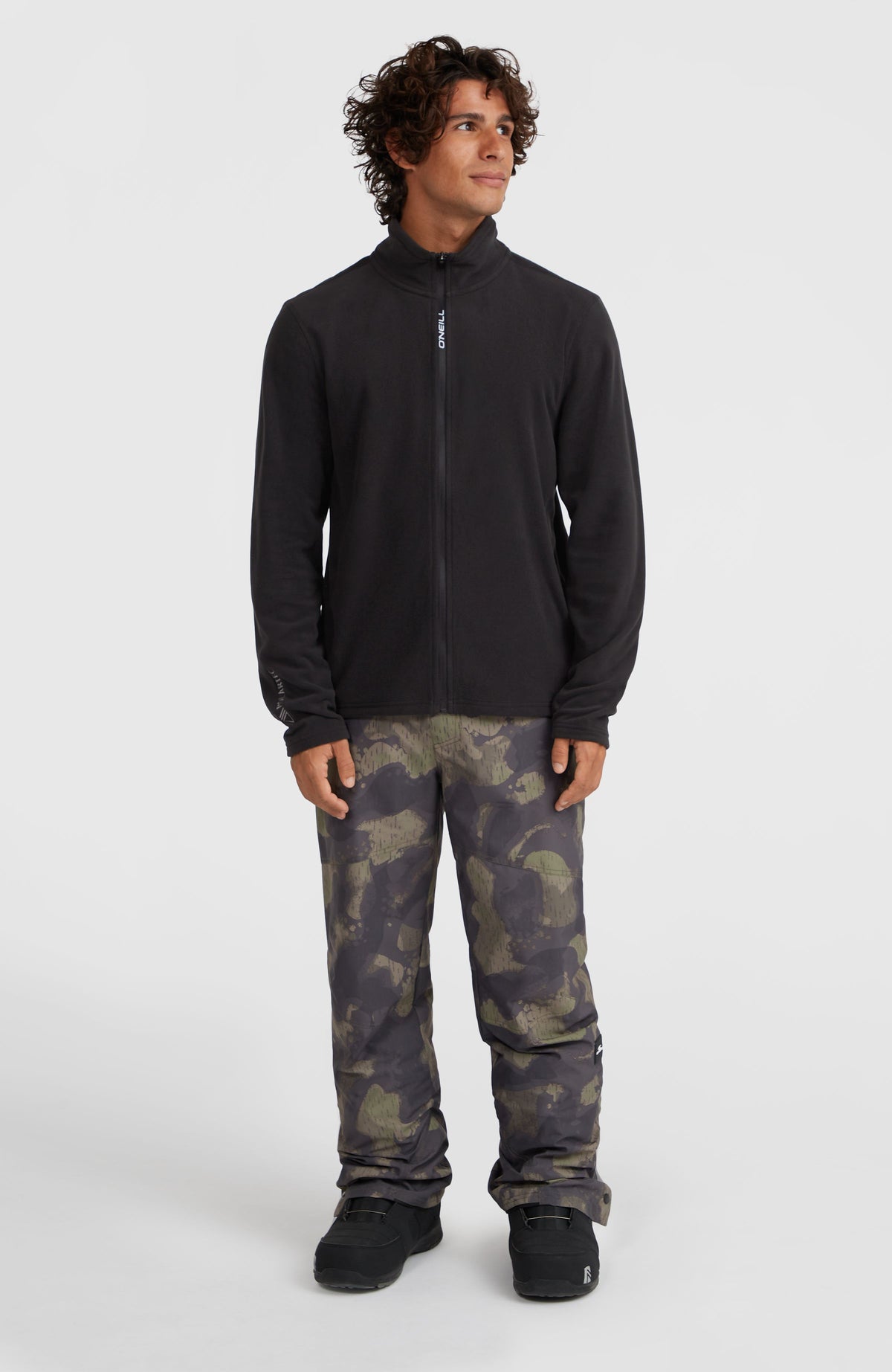 Polaire Jack's Polartec® 100 à zip intégral | Black Out