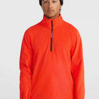 Polaire Jack's Polartec® 100 à col demi-zip | Paprika Flame