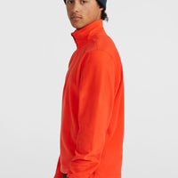 Polaire Jack's Polartec® 100 à col demi-zip | Paprika Flame