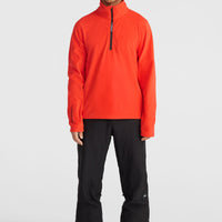 Polaire Jack's Polartec® 100 à col demi-zip | Paprika Flame