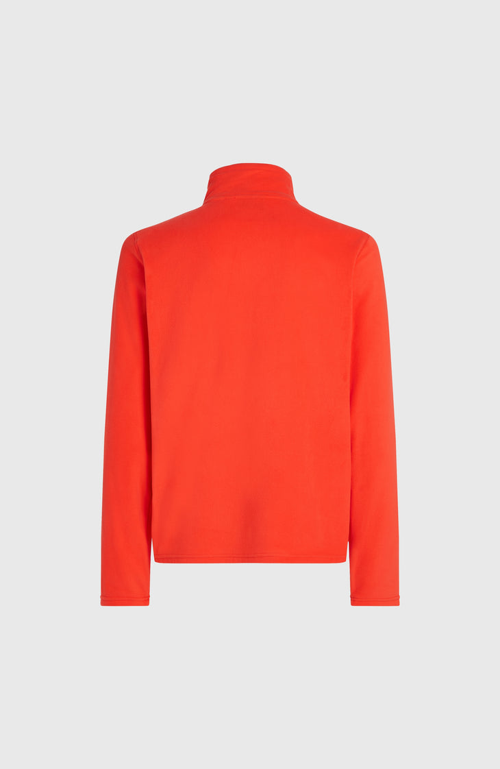 Polaire Jack's Polartec® 100 à col demi-zip | Paprika Flame