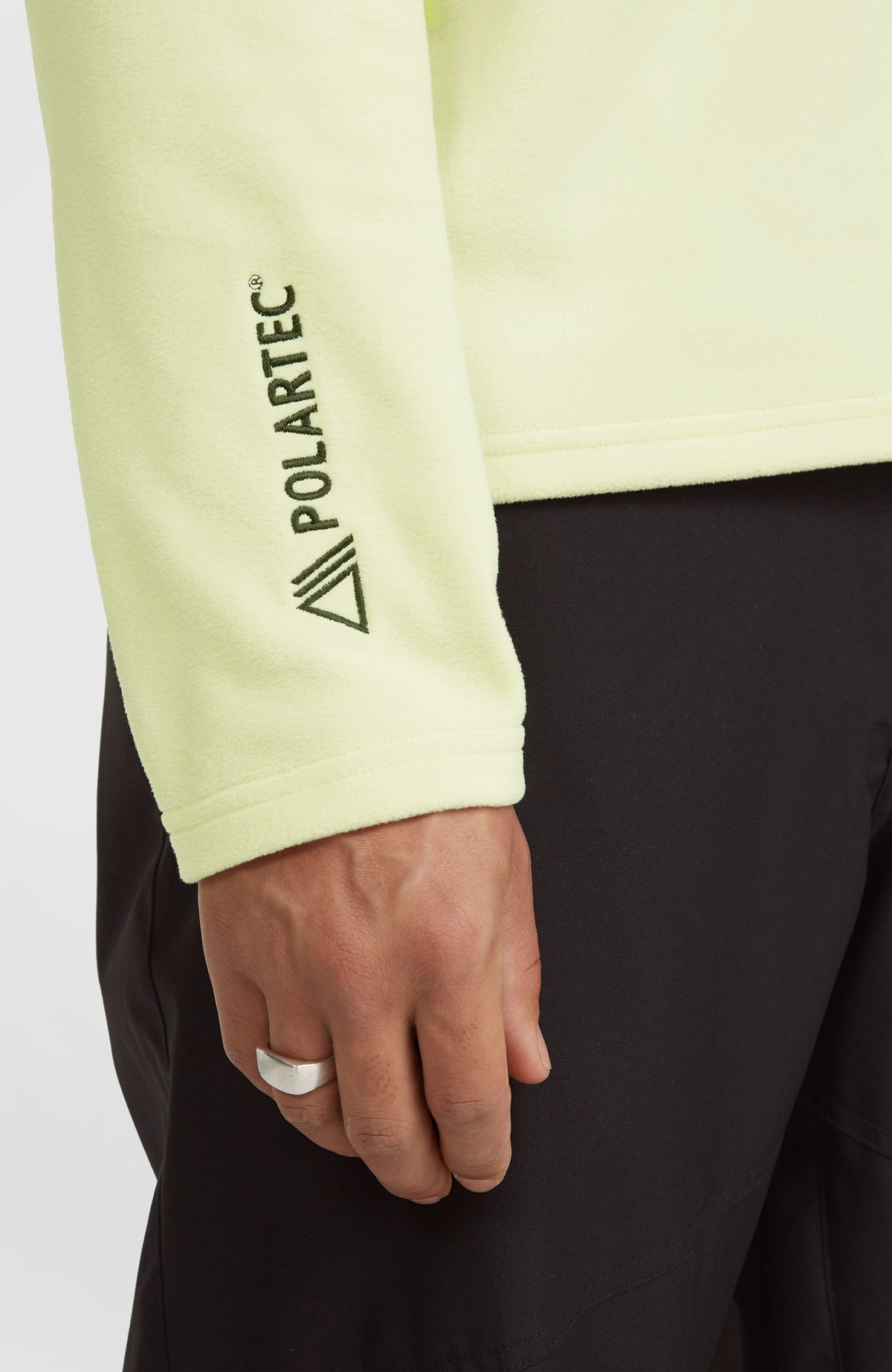 Polaire Jack's Polartec® 100 à col demi-zip | Lime Wash