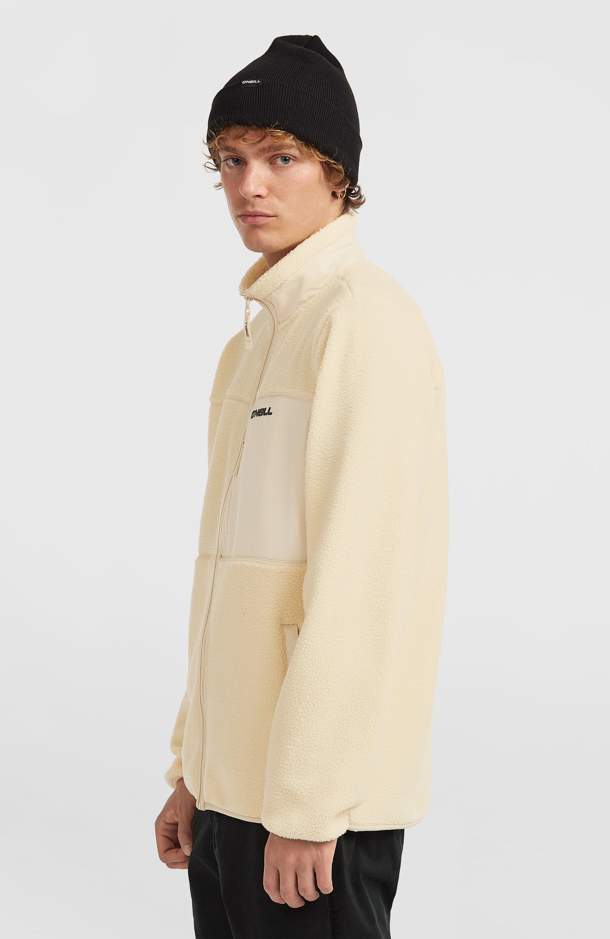 Polaire à poils longs et zip intégral Must-Have | Macaron