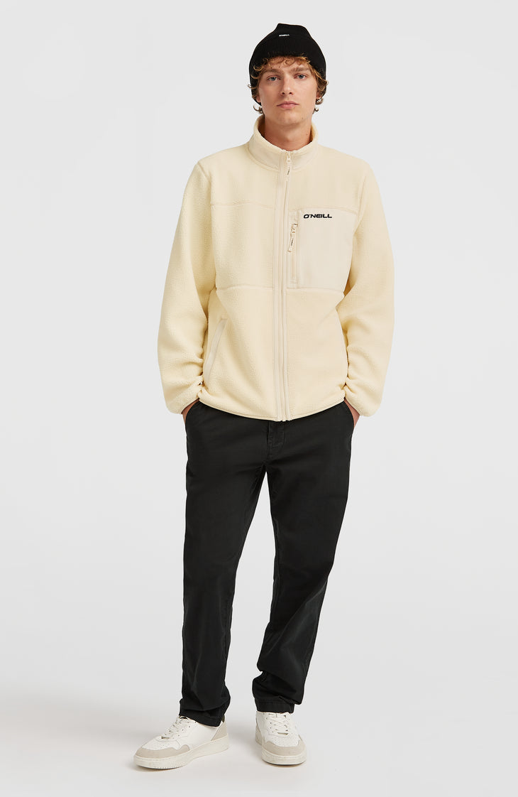 Polaire à poils longs et zip intégral Must-Have | Macaron