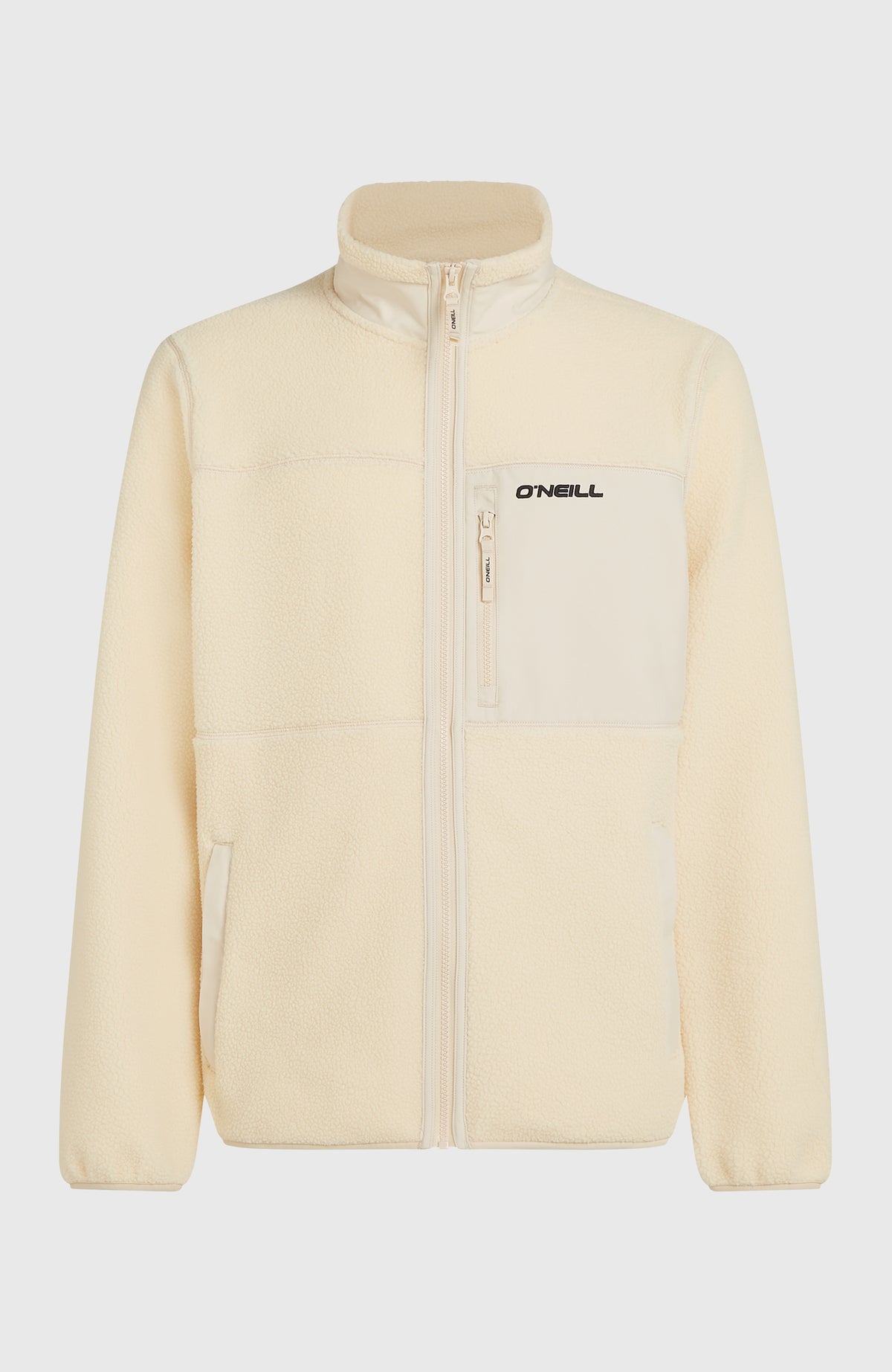 Polaire à poils longs et zip intégral Must-Have | Macaron