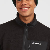 Polaire à poils longs et zip intégral Must-Have | Black Out