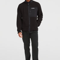 Polaire à poils longs et zip intégral Must-Have | Black Out