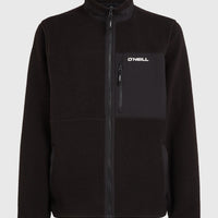 Polaire à poils longs et zip intégral Must-Have | Black Out