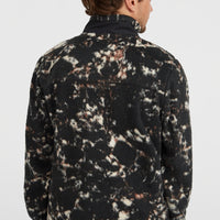 Polaire à poils longs et zip intégral Must-Have | Black/Beige Quarry