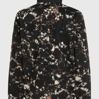 Polaire à poils longs et zip intégral Must-Have | Black/Beige Quarry