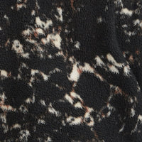 Polaire à poils longs et zip intégral Must-Have | Black/Beige Quarry