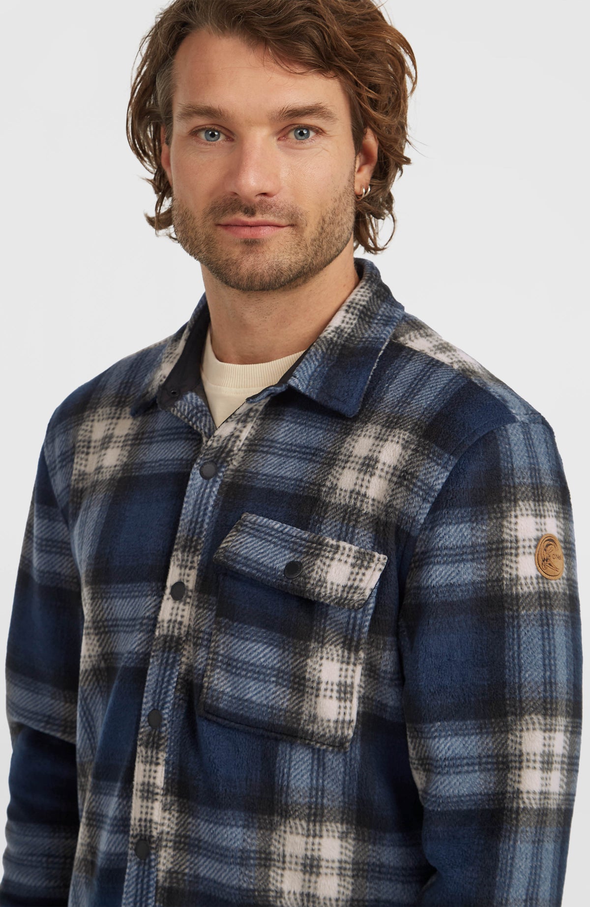 Chemise superfleece O'Riginals | Mozart Blue Check