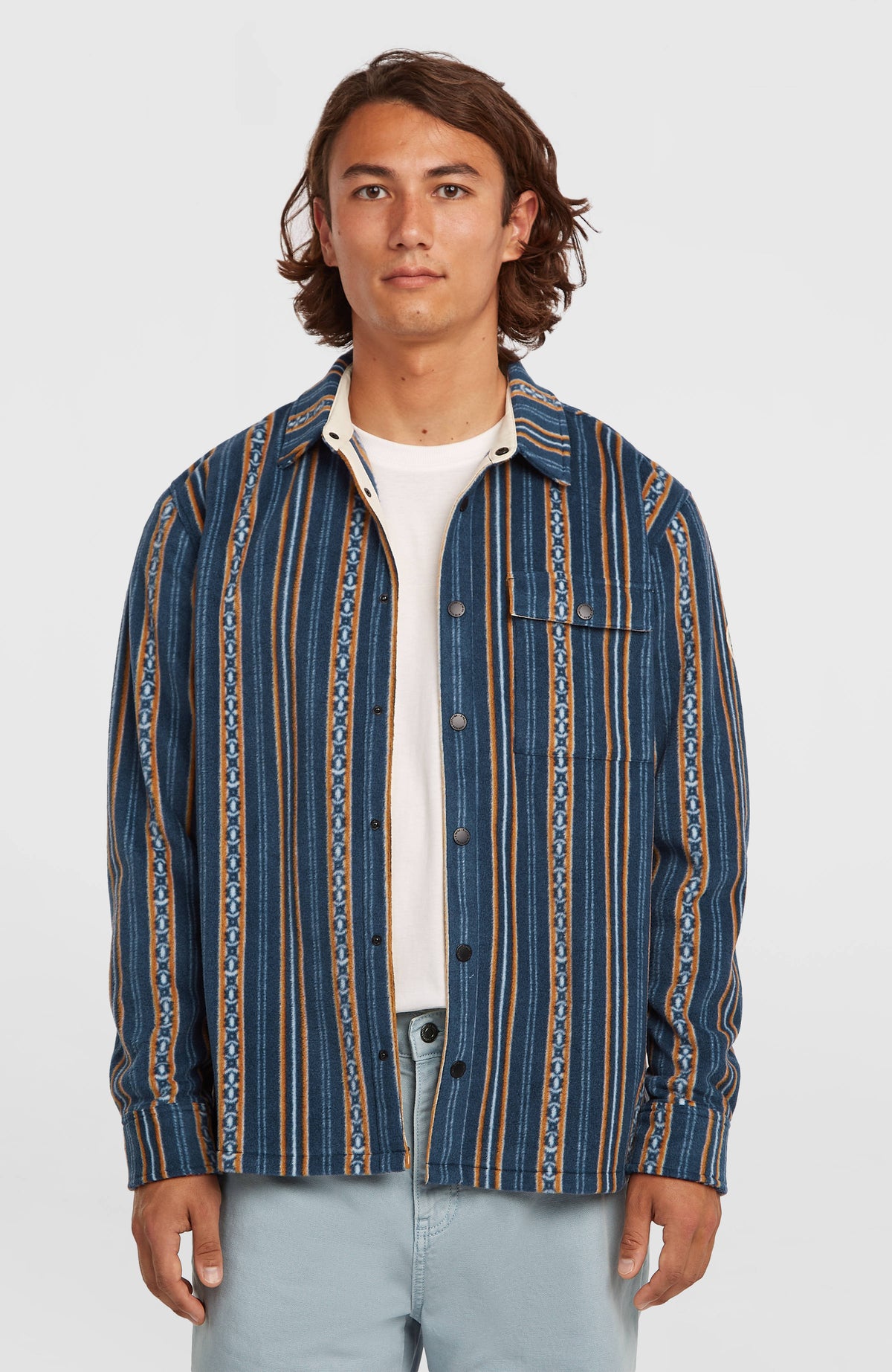 Chemise superfleece O'Riginals | Blue Originals Jstripe