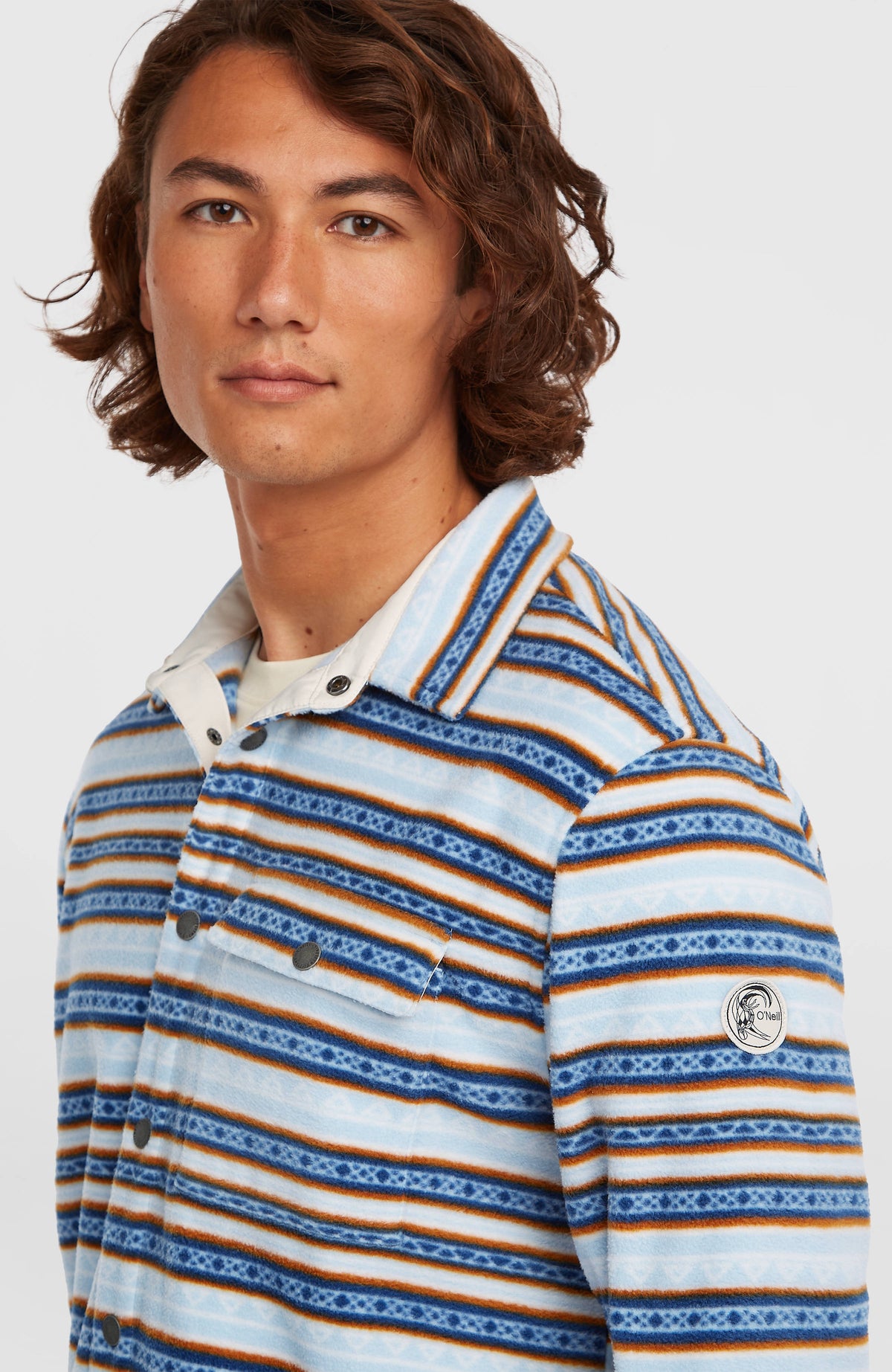 Chemise superfleece O'Riginals | Blue Originals Hstripe