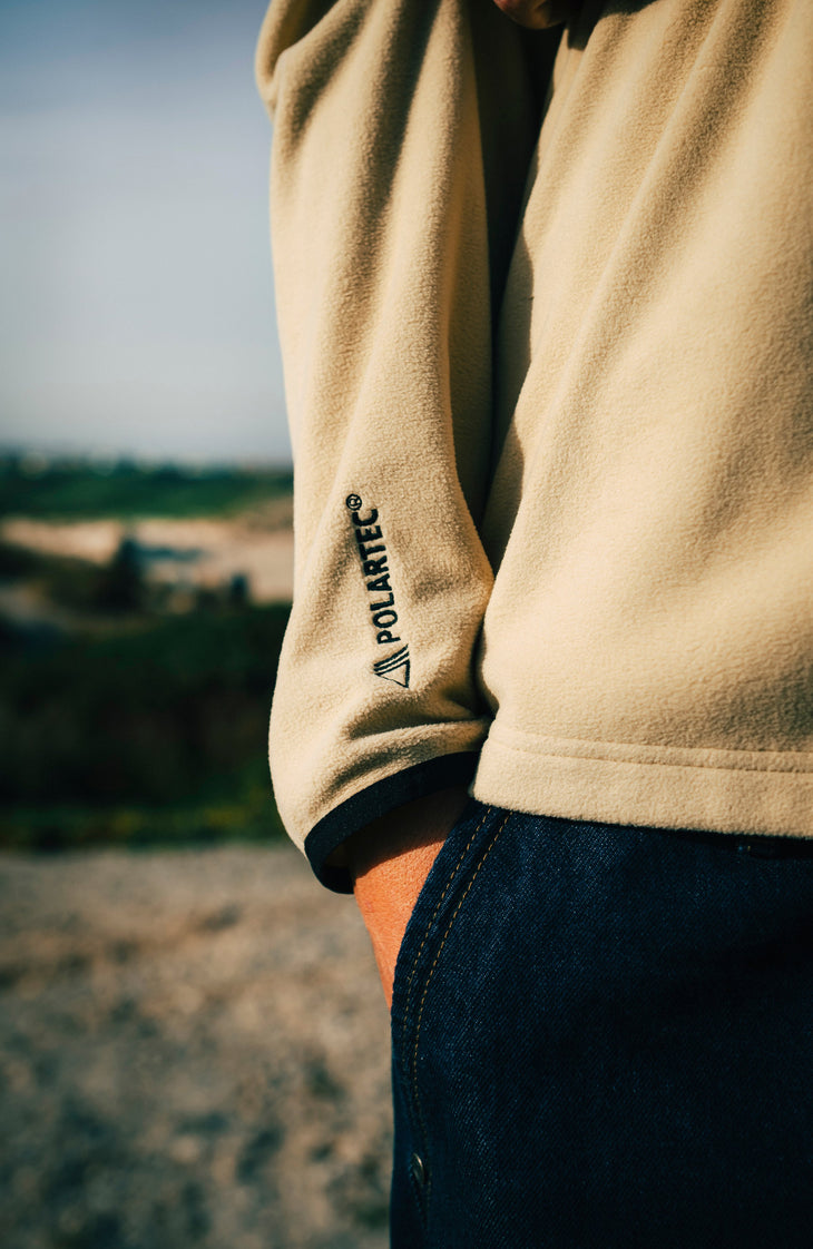 Polaire hyperfleece à zip intégral FWC'Peak Polartec® | Olive Blush Colour Block