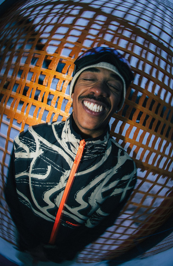Polaire hyperfleece à zip intégral FWC'Play Polartec® | Beige Snowtracks